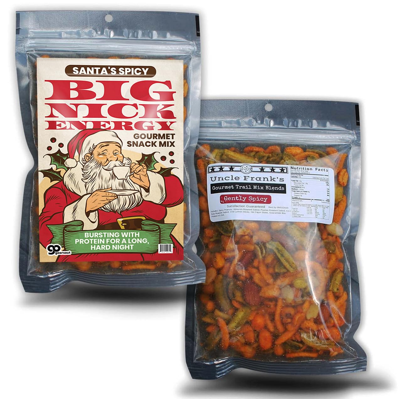 Elevate Your Snacking Game with Big Nick Energy Gourmet Snack Mix - A Flavor Explosion of Nuts, Seeds, and More - Fuel Your Day with Irresistible