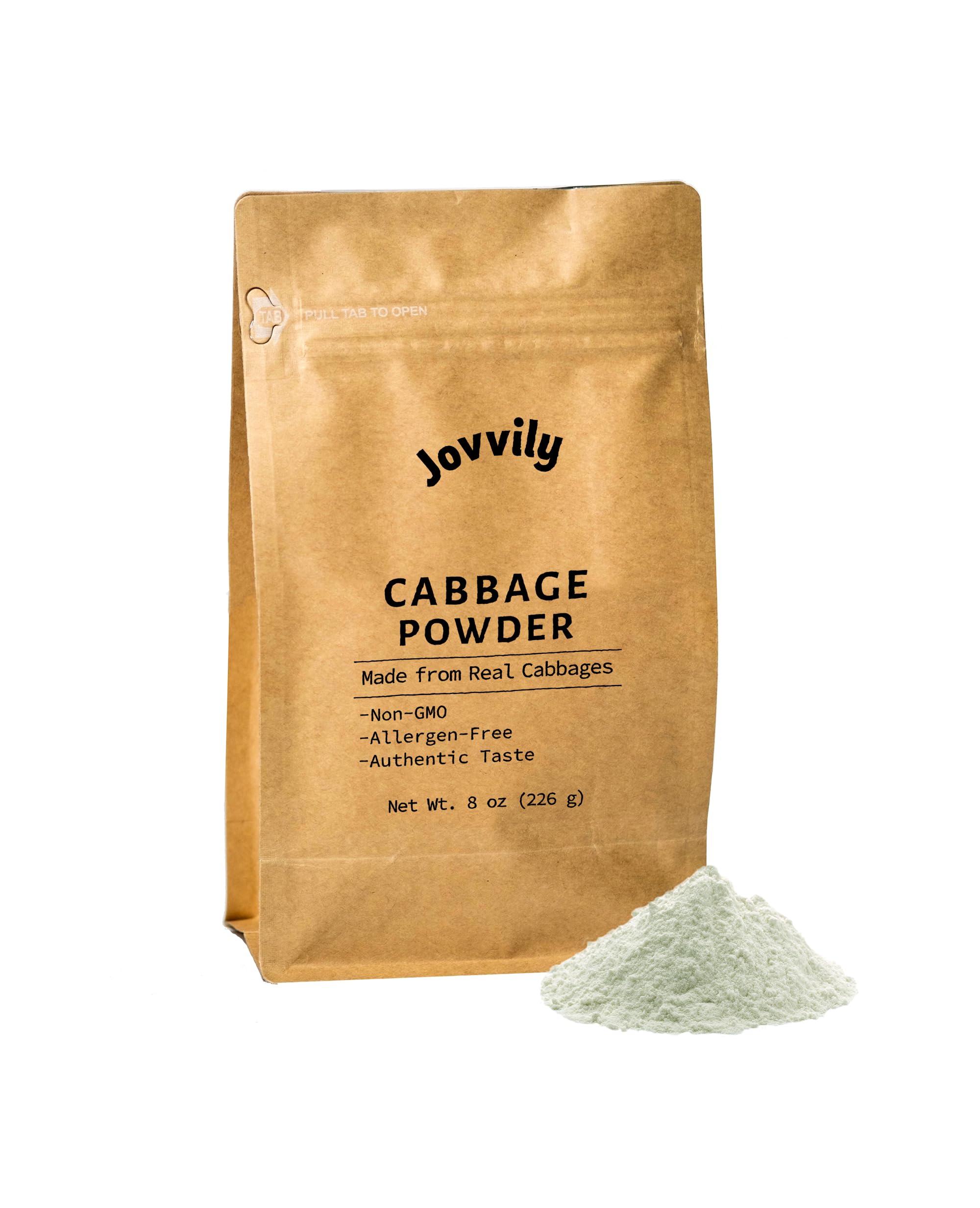 Jovvily Cabbage Powder - 8oz - Pure Dried Cabbage