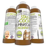 Life Miracle Enzyme Cleaner & Pet Odor Eliminator CONCENTRATE | Deep Cleaning Enzymatic Spot Remover For Dog Cat Urine, Rug, Carpet, Upholstery & Car