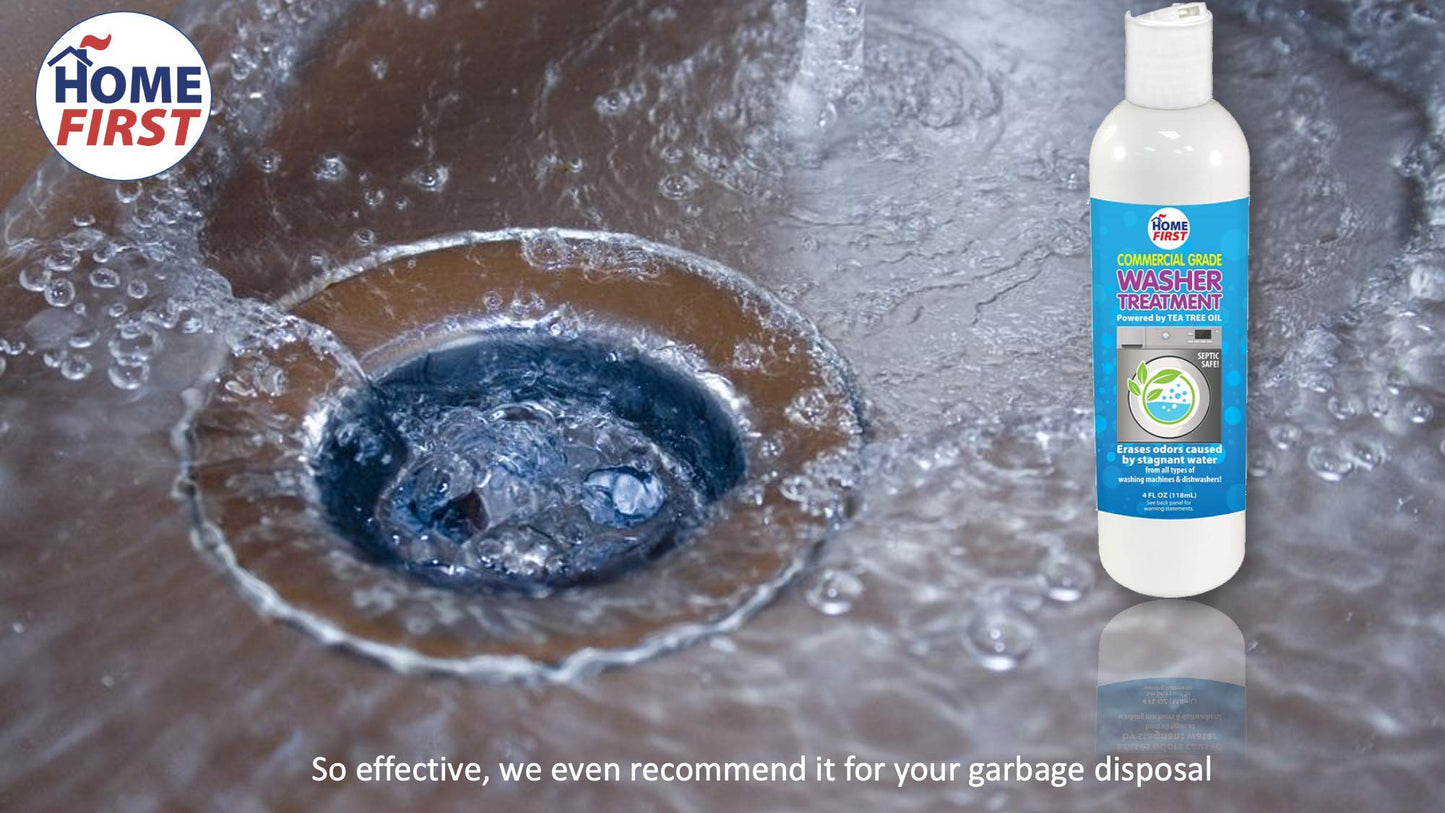 Washing Machine Heavy Duty Cleaner Deodorizer - Eco-Friendly of Control Mold And Mildew From Behind the Drum or Door of Your Front or Top Load Washer