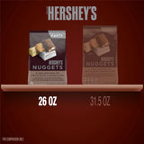 HERSHEY'S NUGGETS Assorted Chocolate Candy Party Pack, 26 oz