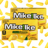 Mike and Ike Sour Lemon Candy, 2 Pack of Candy Boxes 0.78OZ Each, Ideal Mike and Ike Candy for Your Favorite Films, Perfect Candy for Sharing