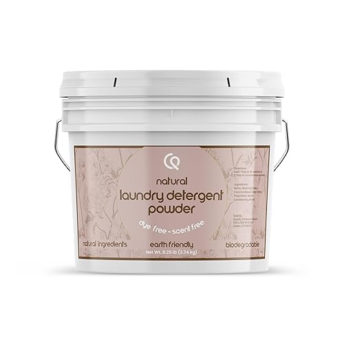 Premium Laundry Soap |1 Gallon |6 lb, Powdered, No Added Fragrance or Brightener, Gentle on Skin, Safe & Non-Toxic, HE Safe, Concentrated Cleaning