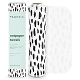 Earthly Co. Reusable Paper Towels - 10 Pack - Roll of Washable Cotton Cloth Paper Towels - Paperless Reusable Napkins Cloth Washable - Absorbent +