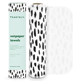 Earthly Co. Reusable Paper Towels - 10 Pack - Roll of Washable Cotton Cloth Paper Towels - Paperless Reusable Napkins Cloth Washable - Absorbent +