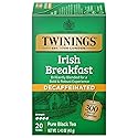 Twinings Tea Breakfast Tea - Irish Decaf - Case of 6-20 Bags