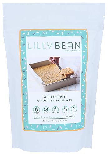 Lillybean By Pastrybase, Blondie Mix Gooey Gluten Free, 18 Ounce