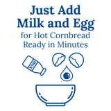 Martha White Gladiola White Cornbread Mix 6 Oz (Pack of 2)