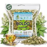 Hojas de Boldo (Boldus Dried Leaves) Herbal Tea - 4 oz (113 g) - 100% Natural, Vegan, Non-GMO - Loose Leaf Herbal Tea for Infusion - Traditional