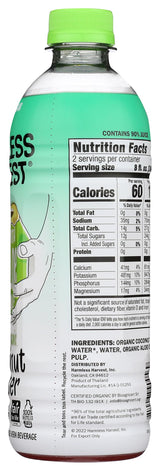 HARMLESS HARVEST Organic Coconut Water with Aloe, 16 FZ