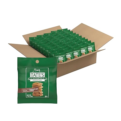 Tate's Bake Shop Chocolate Chip Cookies, 50-1 oz Tiny Tate's Cookies