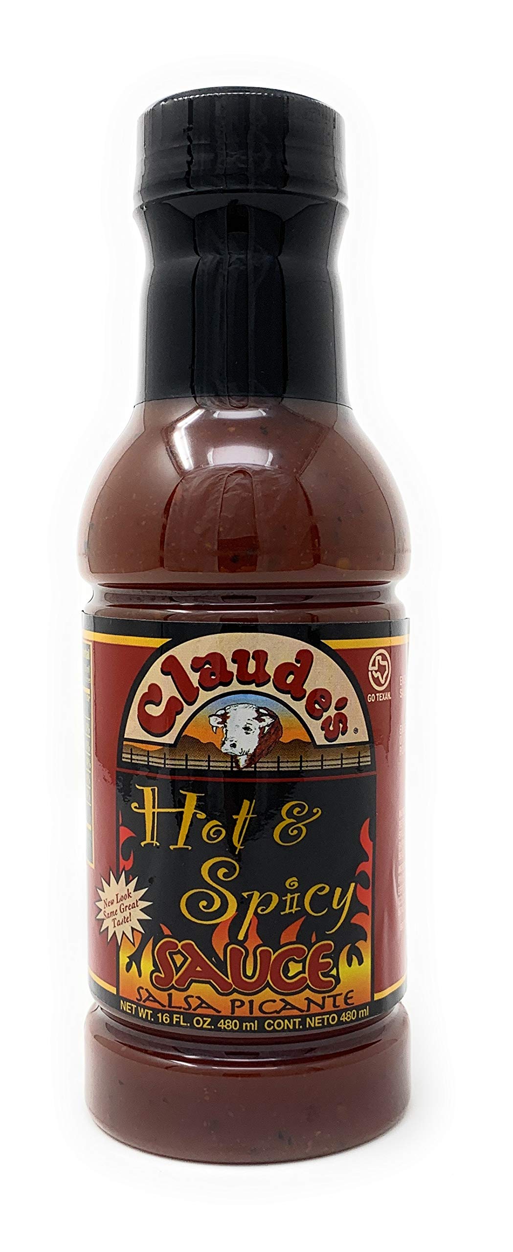 Claudes Hot and Spicy Sauce 16 Ounce Bottle Pack of 2