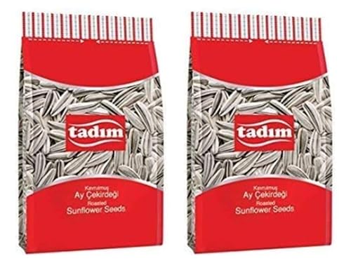 Tadim, Turkish Roasted Salted Sunflower Seeds, 12oz/340g per bag, 2 pack