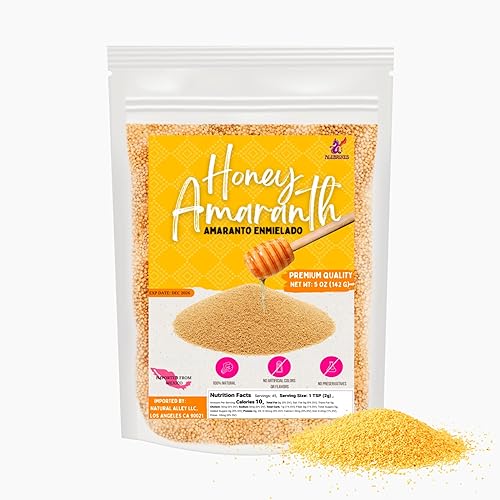 Alebrixes - Honey Amaranth Grain (4 Oz - 110 g) | Amaranto Enmielado - Amaranto con miel | Premium Quality Natural Honey-Infused Amaranth - Calidad