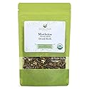 Biokoma Organic Mistletoe Dried Herb 100g 3.55oz Cut & Sifted Viscum Album Herbal Tea Cardiovascular & Nervous System Support Resealable Pouch USDA