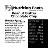 The Panza Peanut Butter Chocolate Chip Gourmet Cookie Snack Thin & Crispy | Organic, Non-GMO, 100% Natural Ingredients | Signature Pouch 3.0 oz