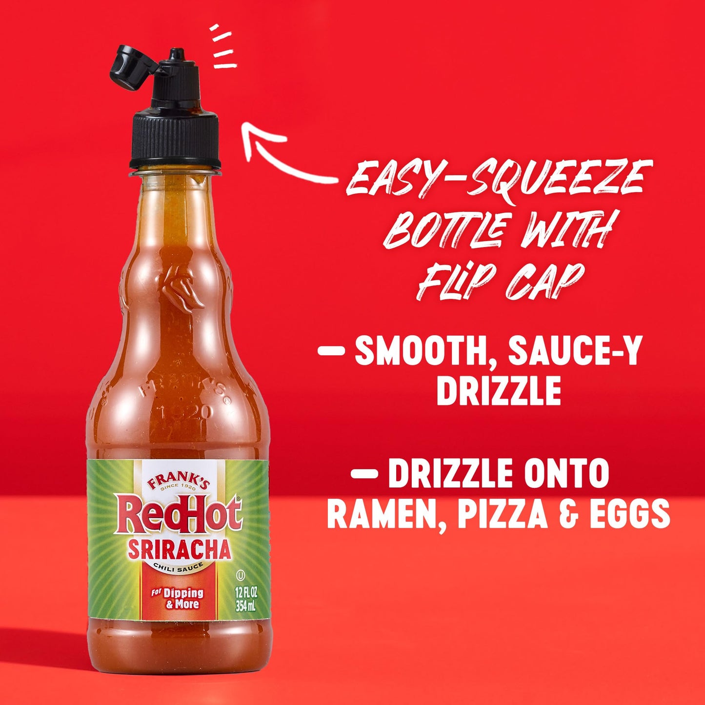 Frank's RedHot Sriracha Chili Sauce, 12 fl oz
