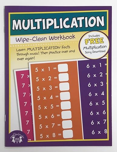 Multplication Wipe-Clean Wkbk