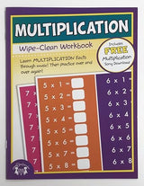 Multplication Wipe-Clean Wkbk