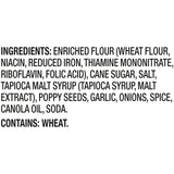 Snack Factory Everything Pretzel Crisps, Non-GMO, 14 OZ Party Size Bag