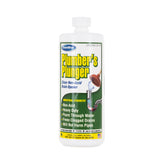 ComStar Plumber’s Plunger, 1 Quart, Liquid Drain Opener, Frees Clogged Drains Fast, Dissolves Hair Grease Soap & Organic Matter, Safe For Pipes