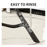 VEELAR Shower Squeegee for Shower Glass, Bathroom Glass Cleaning Tool with Hook Mount, Squeegee for Glass Doors, Window Cleaning, Tile Shower Walls