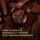 Godiva Masterpiece Dark Chocolate Bag, Individually Wrapped with Ganache Center, Gourmet Gift for Birthday, Holiday, Kosher, Halal, 7oz