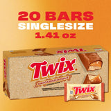 TWIX Snickerdoodle Cookie Cinnamon Caramel Shortbread Milk Chocolate Candy Bars Bulk for Movies, Traveling, Party Favors, Goodie Bags, 1.4 oz (Pack