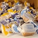 AvenueSweets - Handcrafted Dairy Free Vegan Individually Wrapped Soft Caramels - 1 lb Box - Assorted Flavors