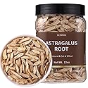 Premium Astragalus Root Tea Slices/12 Oz(339g),Featured ?? Pure and Natural,No additives,Cut and Sifted Herbal Tea.
