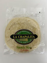 La Chapalita 6" Snack Size Flour Tortillas, 12 Count, 12 oz