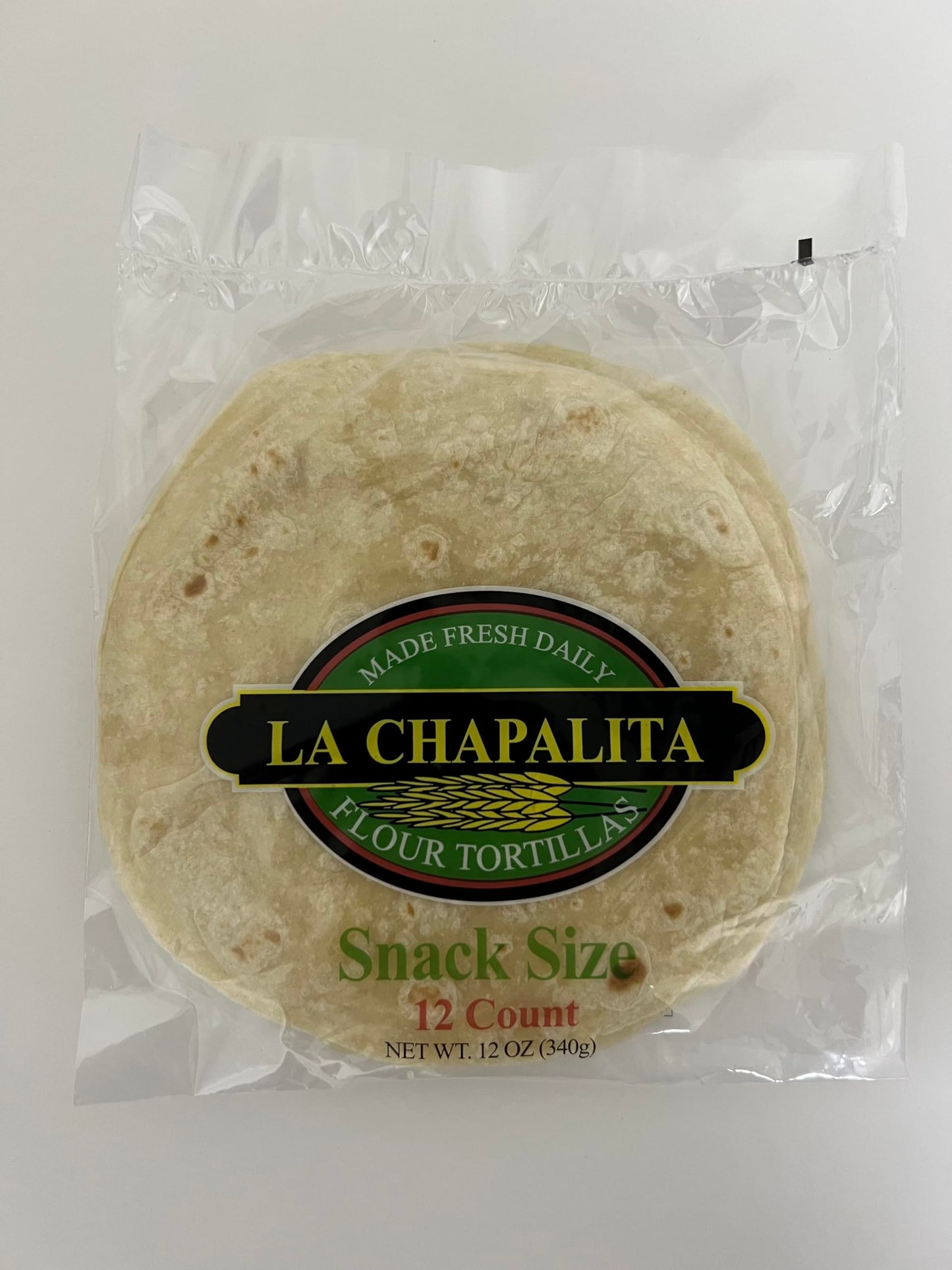 La Chapalita 6" Snack Size Flour Tortillas, 12 Count, 12 oz