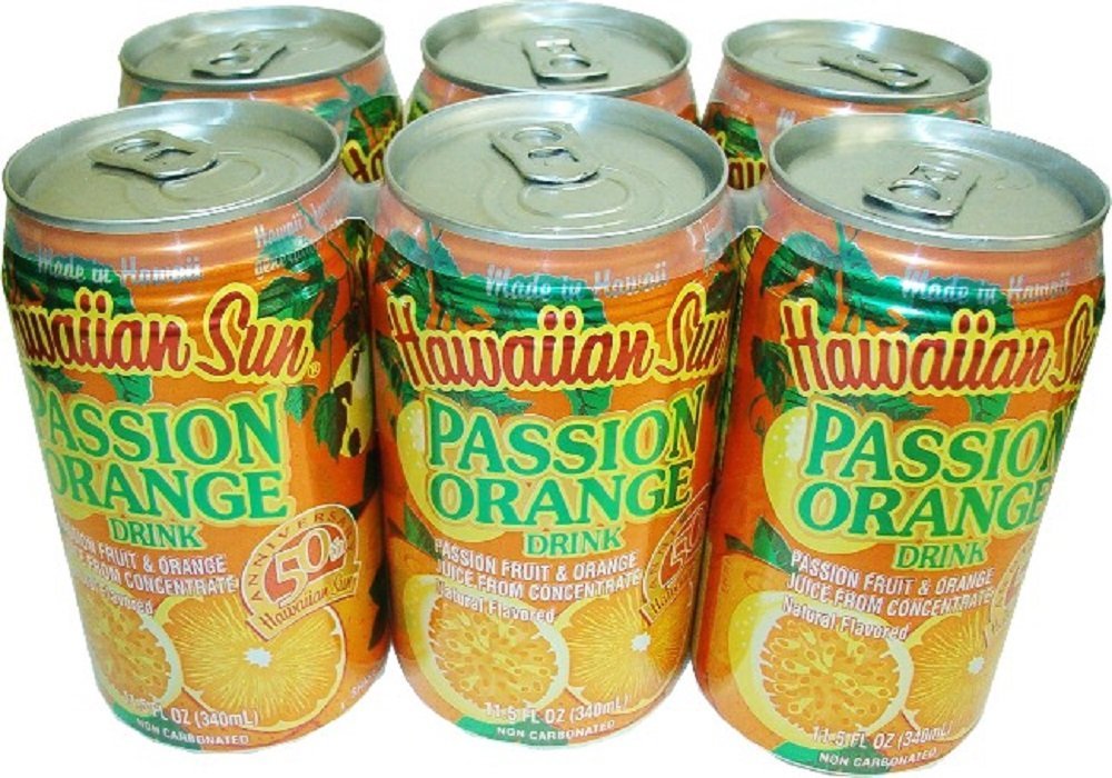 Hawaiian Sun Tropical Fruit Drinks 11.5 fl oz Cans (Variety Pack, 24 Cans)