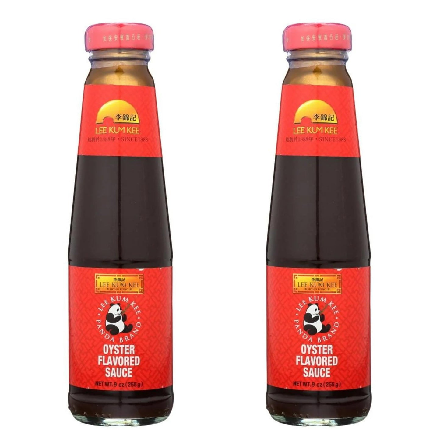 LKK Oyster Flavored Sauce, 9 oz Sauce for Cooking, Stir-Fries, Marinades, and Dipping Sauces [Pack of 2]