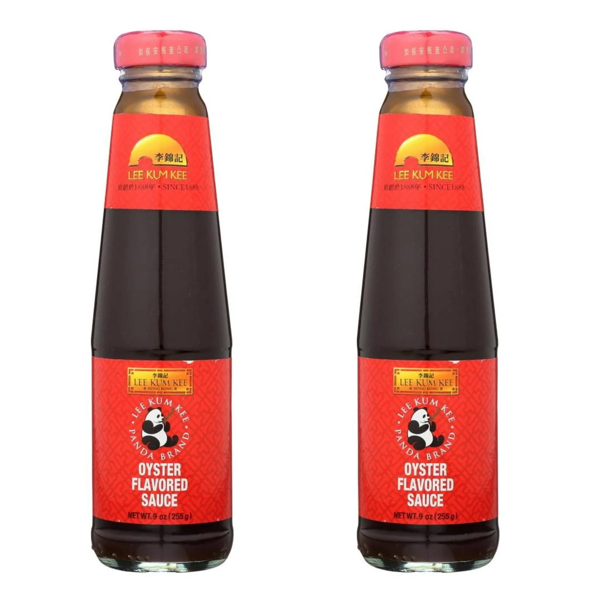 LKK Oyster Flavored Sauce, 9 oz Sauce for Cooking, Stir-Fries, Marinades, and Dipping Sauces [Pack of 2]