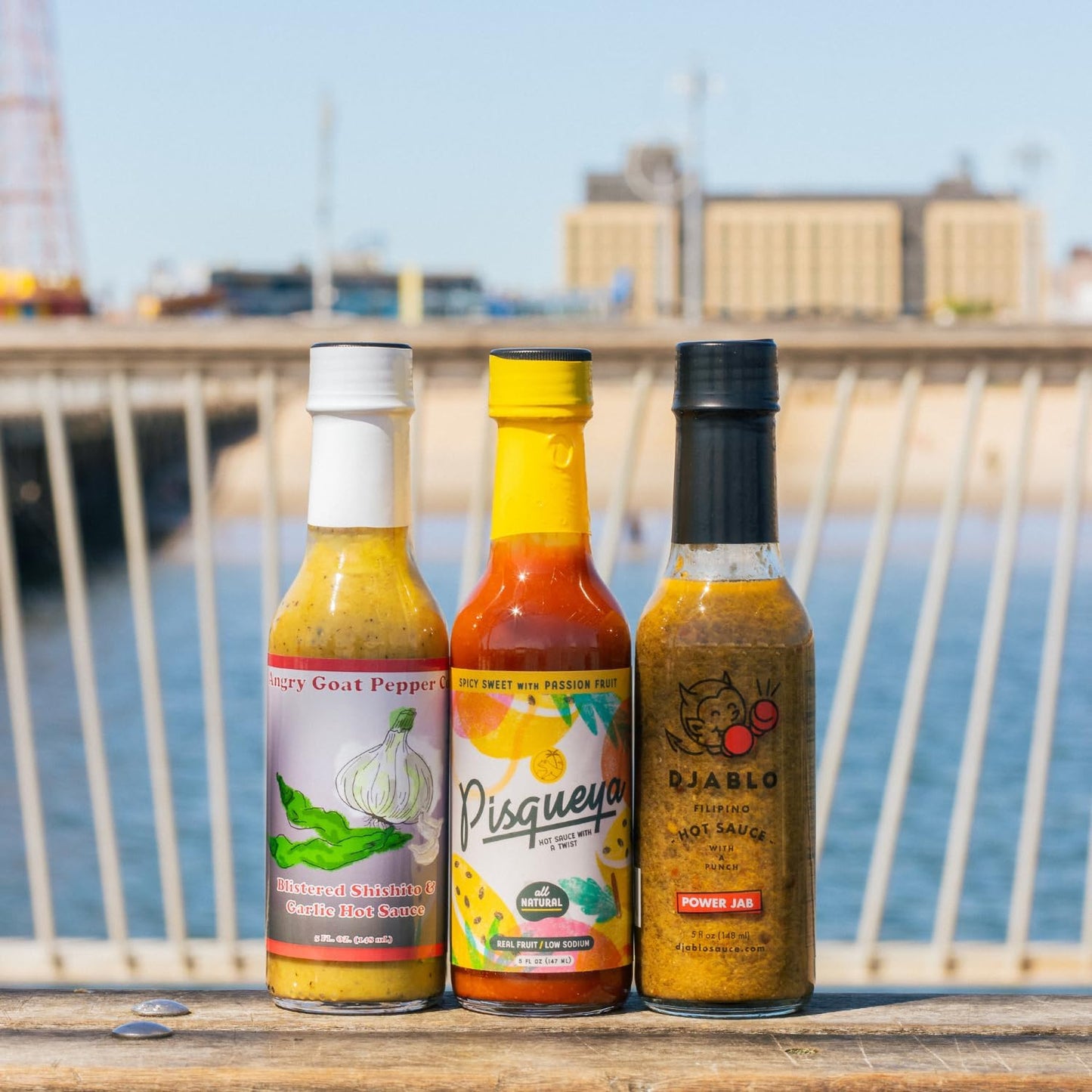 Power Jab by DJABLO Sauce, Medium Heat Hot Sauce With Flavors of Serrano Pepper, Thai Chili Flake & Scorpion Pepper, Made With All Natural