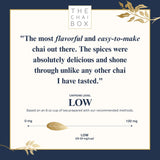 The Chai Box - Parsi Dream - Black Loose Leaf Tea w/Lemongrass, Ginger, Mint. A celebration of the beautiful Parsi culture - Made in Small Batches