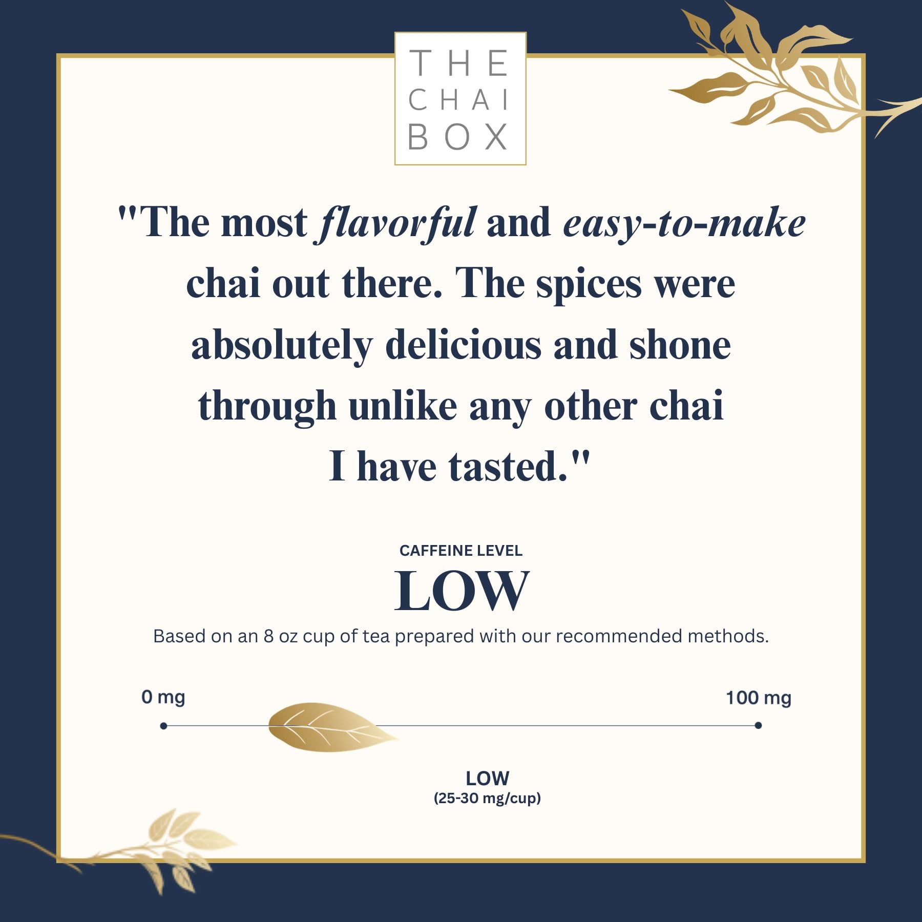 The Chai Box - Parsi Dream - Black Loose Leaf Tea w/Lemongrass, Ginger, Mint. A celebration of the beautiful Parsi culture - Made in Small Batches