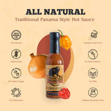 Howler Monkey Sauce - Original Panamanian Hot Sauce - 5 Fl Oz (Pack of 4)