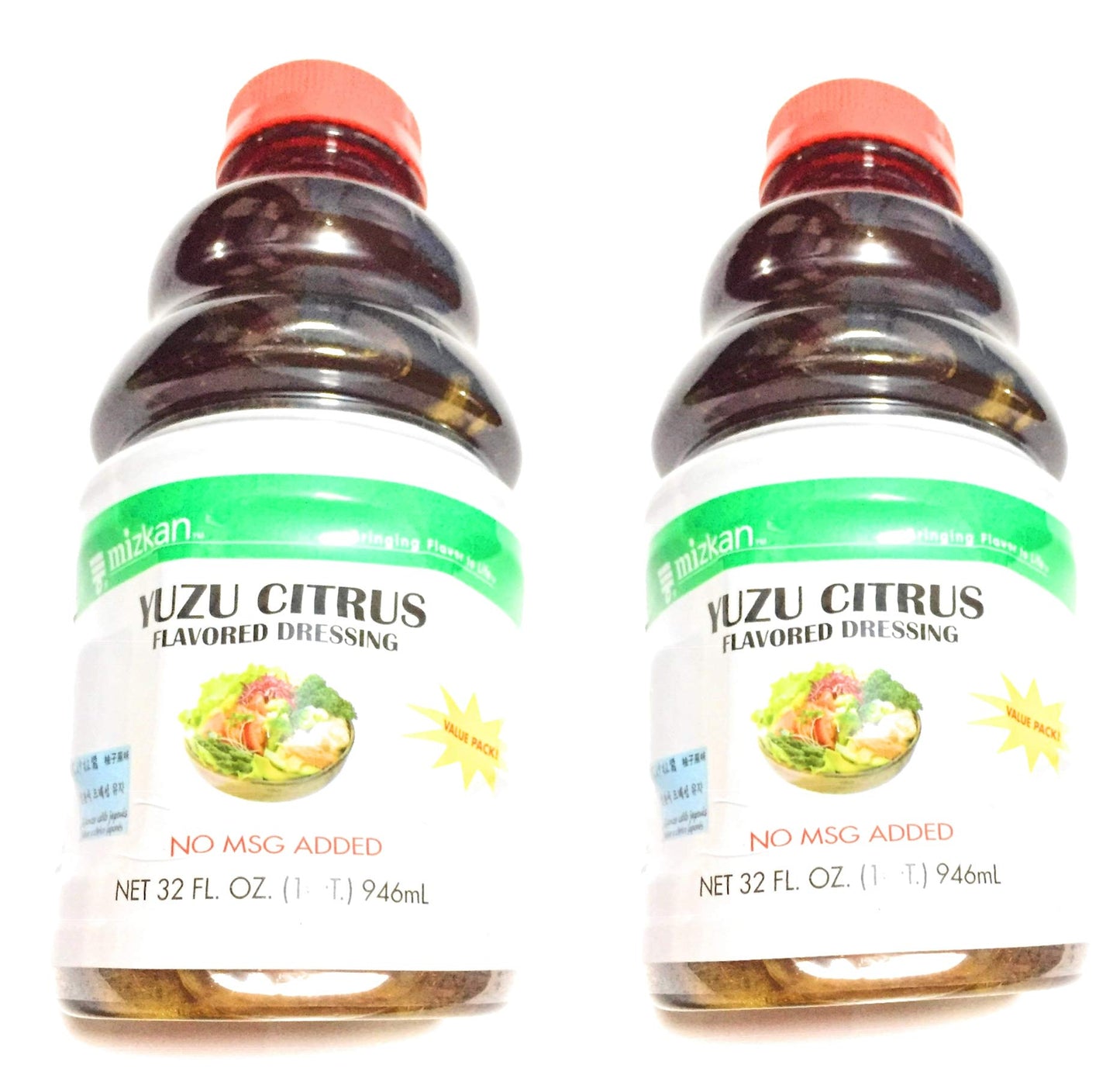Mizkan Yuzu Citrus Flavored Dressing 32 Fl Oz (2 Pack)