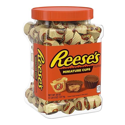 Reese's Miniatures Peanut Butter Cups, 38 Ounce