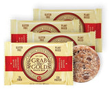 Snack Bars by Grab The Gold - Organic, Gluten Free, Vegan, Kosher, & Dairy Free - 11g of Protein - Chocolate Peanut Butter (4 Count)