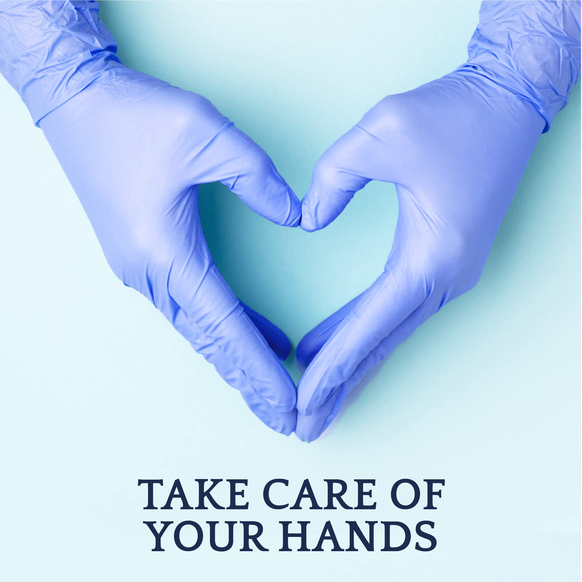 The Essentials Disposable Nitrile Gloves, Powder Free, Single Use Non-Sterile Protective Gloves for Various Uses - 300 Count