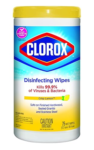 Clorox Lemon Wipes 75 Count