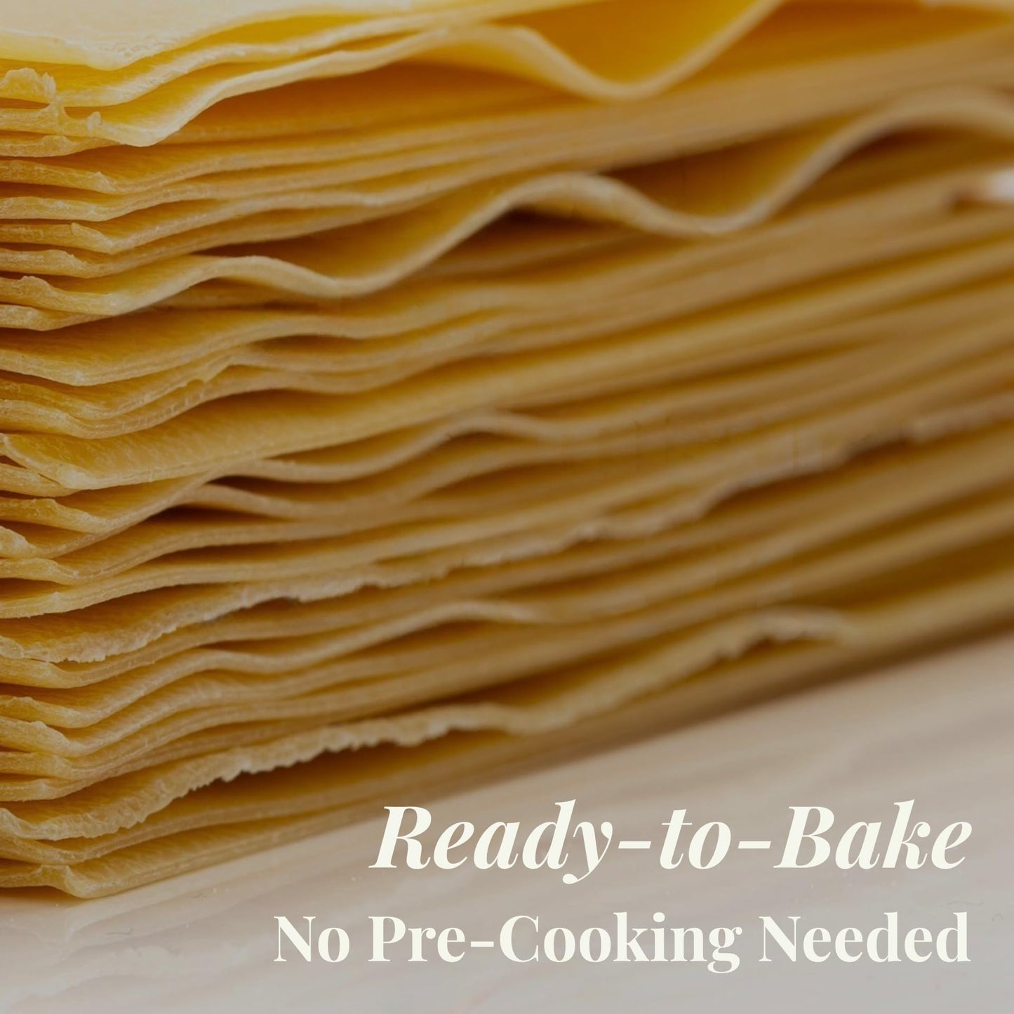 Granoro Egg Lasagne Oven Ready Pasta Sheets #120 - Authentic Italian Durum Wheat Semolina & Eggs pasta for Baking, 17.6oz Bags (Pack of 2)