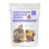 Pampered Chicken Mama Herbal Support Plus Poultry Treat for Overall Health | Mix with Layer Feed, Chick Starter, Chicken Scratch (1.25 Pound)