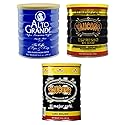 Alto Grande Arabica Medium-Dark Roast 8.8 Ounce, Yaucono Espresso Dark Roast 8.8 Ounce, Yaucono Medium Roast 10 Ounce, Ground Coffee Canisters Variety