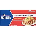 Skinner Oven-Ready Lasagna Pasta, (8 oz Each) - No-Boil, Easy-to-Layer Sheets for Homemade Lasagna