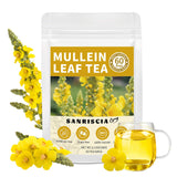 60 Handmade Mullein Tea Bags,100% Pure and Natural Mullein Leaf Tea, No Sugar/Caffeine/Additives, Support Lung Health & Respiratory Wellness