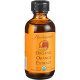 Flavorganics Organic Orange Extract - 2 oz - Non GMO - Gluten Free - Great in cakes and desserts